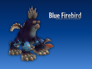 Blue Firebird Desktop Wallpapers