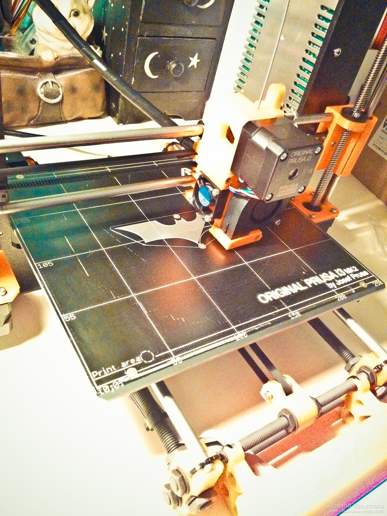 Another new printer? 365 - March 29, 2017: Another new printer? 3D Batman gadgets