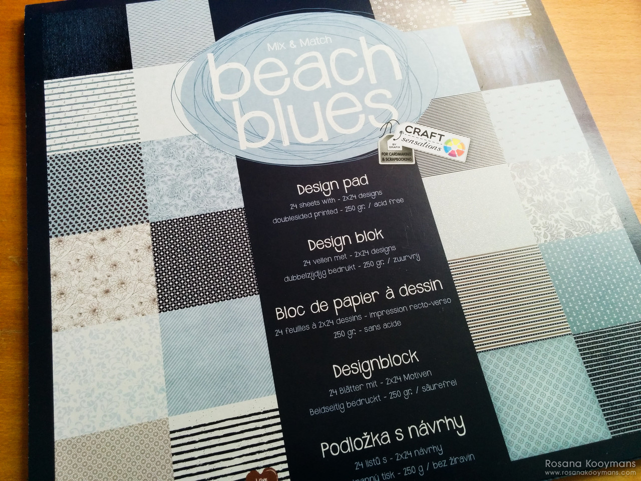 Beach Paper 365 - March 30, 2017: Beach Paper scrapbooking cardstock Action