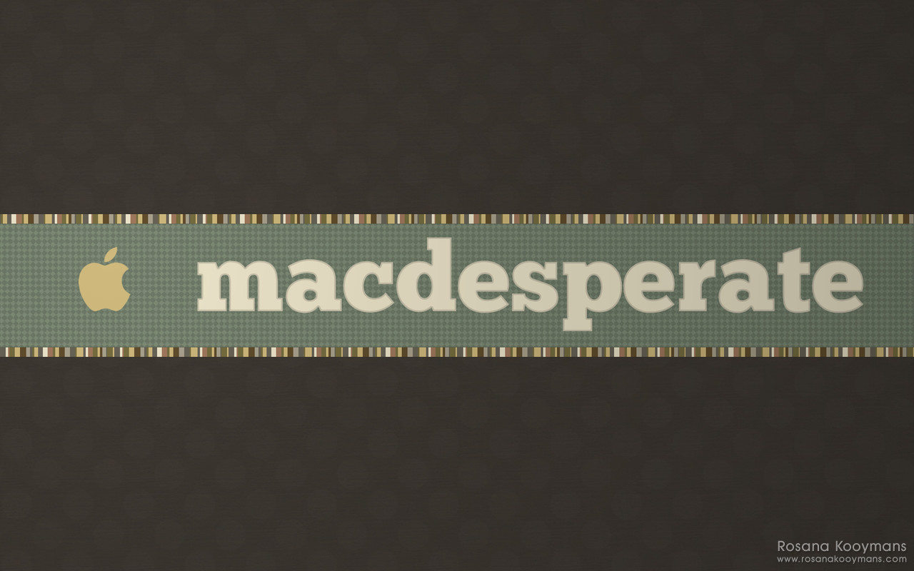 MacDesperate - Winter 2010 Wallpapers: Dark Brown