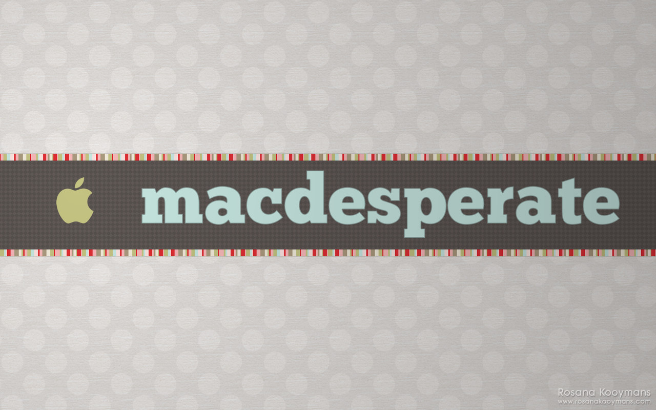 MacDesperate - Winter 2010 Wallpapers: Cream